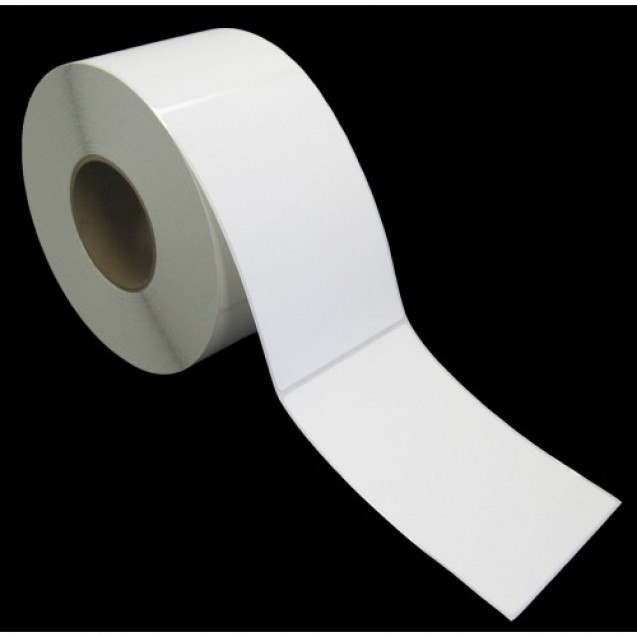4x6 inkjet gloss paper labels rolls - 8" roll OD, 3" core