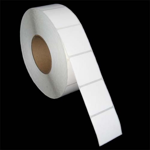2x2 inkjet matte paper labels rolls - 8" roll OD, 3" core